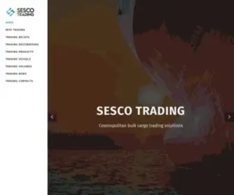 Sescotrading.com(SESCO Trading) Screenshot