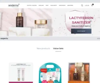 Sesderma.com(Dermocosmetic Products) Screenshot