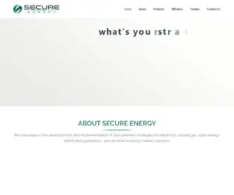 Sesenergy.org(The mission of Secure Energy Solutions) Screenshot