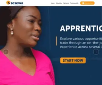 Sesewa.org(Why more than 150 Employers trust SESEWA) Screenshot