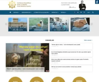 Ses.gov.az(Azərbaycan Respublikası Dövlət Məşğulluq Xidməti) Screenshot