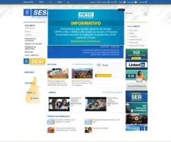 Sesi-TO.com.br(Portal SESI) Screenshot