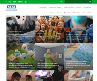 Sesi.org.br(Portal da Ind) Screenshot