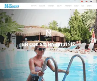 Sesinhotel.com(Sesin Hotel Marmaris) Screenshot