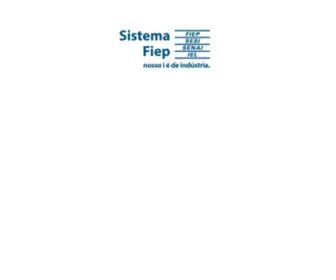 Sesisenaipr.org.br(Sistema Fiep) Screenshot