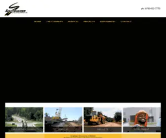 Sesiteco.com(Southeastern Site Development) Screenshot