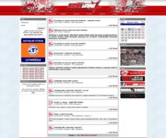 Sesivani.com(Fanklub HC Slavia Praha) Screenshot