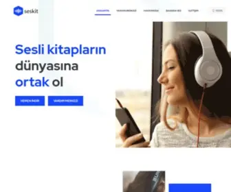 Seskit.com(Sesli Kitap Dinle) Screenshot