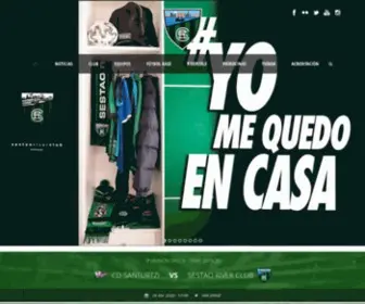 Sestaoriverclub.com(Sestao River Club) Screenshot