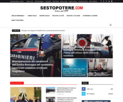 Sestopotere.com(Online dal 1999) Screenshot