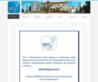 Sestoproloco.it(Proloco Sesto San Giovanni) Screenshot