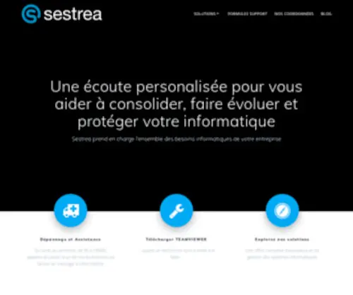 Sestrea.fr(Sestrea) Screenshot