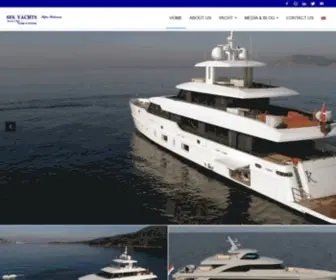 Sesyachts.com(SES YACHT) Screenshot