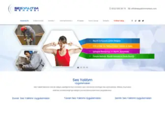 Sesyalitimmerkezi.com(Ses Yalıtım) Screenshot