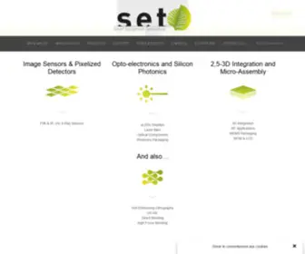 Set-Sas.fr(Smart Equipment Technology) Screenshot