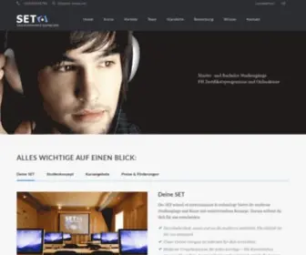 Set-School.com(School of entertainment & technology GmbH) Screenshot
