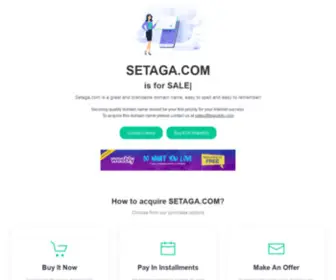 Setaga.com(SETAGA) Screenshot