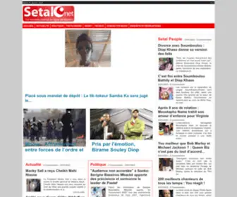 Setal.net(Site d'informations générales) Screenshot