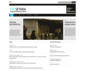 Setara-Institute.org(Setara Institute) Screenshot