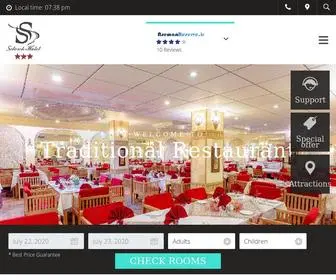 Setarehhotel.com(Setareh Hotel Isfahan) Screenshot