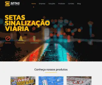 Setassinalizacao.com.br(Setas Sinalização Viária) Screenshot