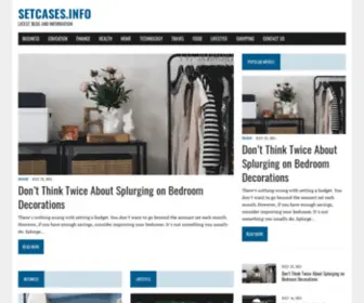 Setcases.info(Setcases info) Screenshot
