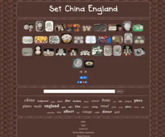 Setchinaengland.com(Set China England) Screenshot