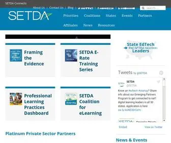 Setda.org(Leadership, Technology, Innovation, Learning) Screenshot