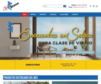 Setecoecuador.com(Distribuidor de aluminio) Screenshot