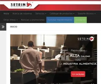 Setein.com.co(Setein SAS) Screenshot