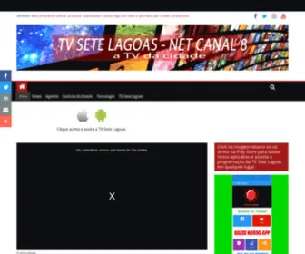 Setelagoasplay.com.br(Portal Sete News) Screenshot