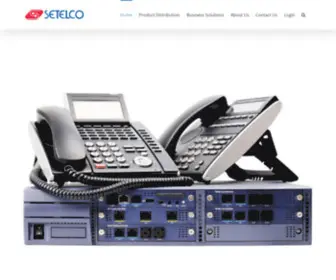 Setelco.com.sg(Setelco Communications Pte Ltd) Screenshot