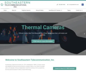 Setelcom.com(Telephone Systems) Screenshot