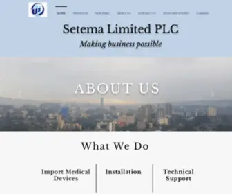 Setemalimited.com(Setema) Screenshot