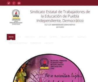 Setepid.com.mx(Inicio) Screenshot