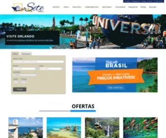 Setetravel.com.br(SETE TRAVEL) Screenshot