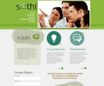 Sethi.com.br(Sethi Tecnologia) Screenshot