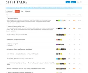 Sethtalks.com(Seth Talks) Screenshot