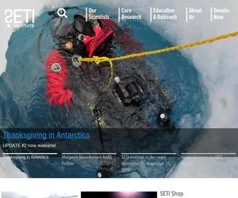 Seti.org(SETI Institute) Screenshot