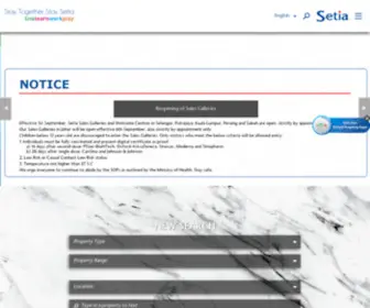 Setiabadminton.com.my(Setia Badminton Academy) Screenshot