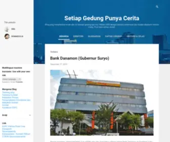 Setiapgedung.web.id(Setiap Gedung Punya Cerita) Screenshot