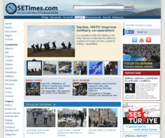 Setimes.com(Today) Screenshot