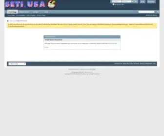 Setiusa.us(SETI.USA Forums) Screenshot