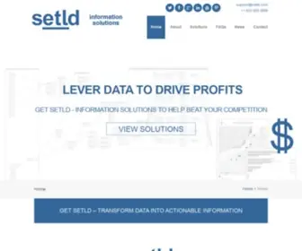 Setld.com(Information solutions) Screenshot