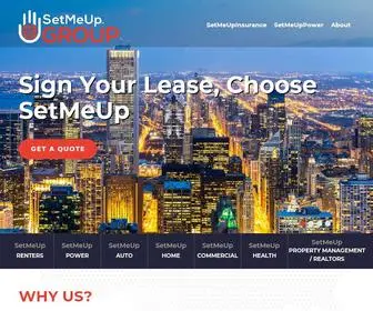 Setmeupgroup.com(SetMeUp Home) Screenshot