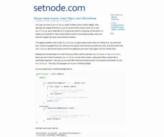 Setnode.com(setnode) Screenshot