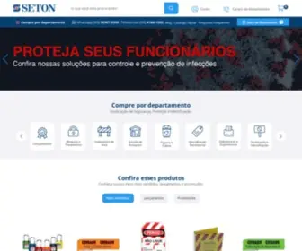 Seton.com.br(Seton Brasil) Screenshot