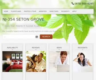 Setongrove354.com(NJ-354 Seton Grove) Screenshot