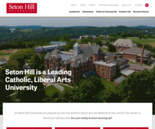 Setonhill.edu(Seton Hill University) Screenshot