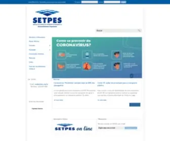 Setpes.com.br(Pagina incial) Screenshot